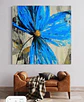 Cuadro Botánica: FLOR AZUL  - Miniatura 2