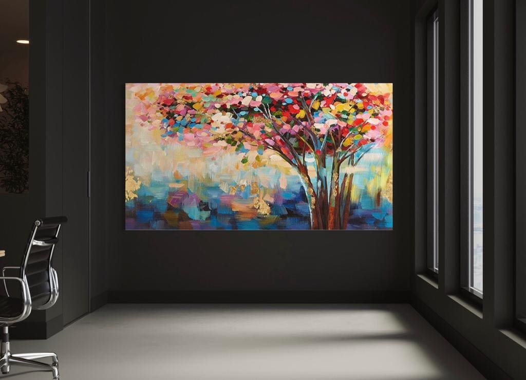 Cuadro Botánica: ÁRBOL DE LA FELICIDAD 2