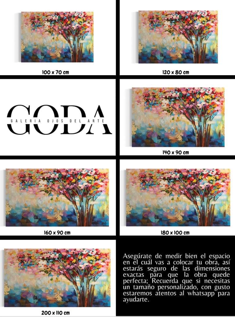 Cuadro Botánica: ÁRBOL DE LA FELICIDAD 5