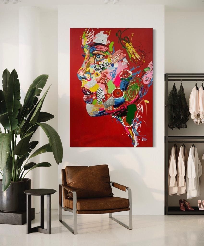 Cuadro Figura Humana: MUJER Y FORMAS 2