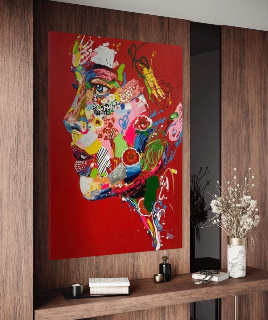 Cuadro Figura Humana: MUJER Y FORMAS 4