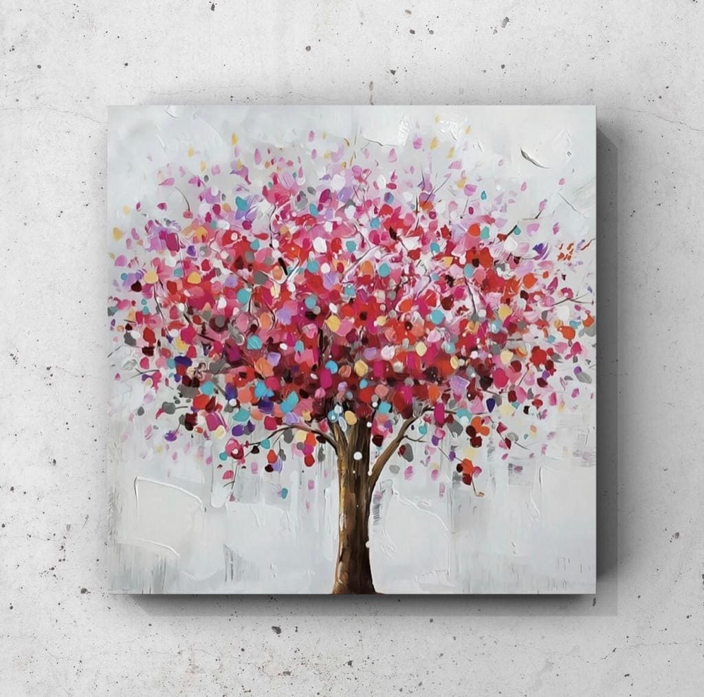 Cuadro Botánica: ÁRBOL DEL AMOR  1