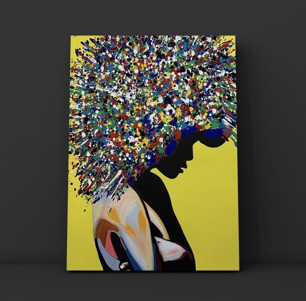 Cuadro Figura Humana: MUJER COLOMBIANA 3