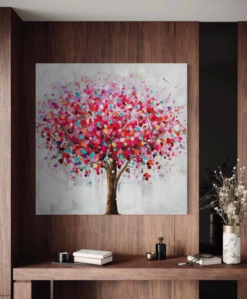Cuadro Botánica: ÁRBOL DEL AMOR  2