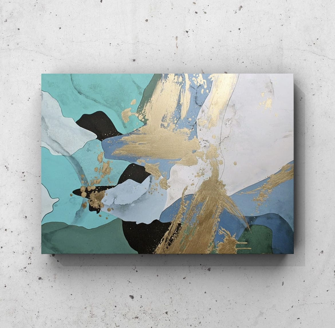 Cuadro Abstracto: OASIS 1