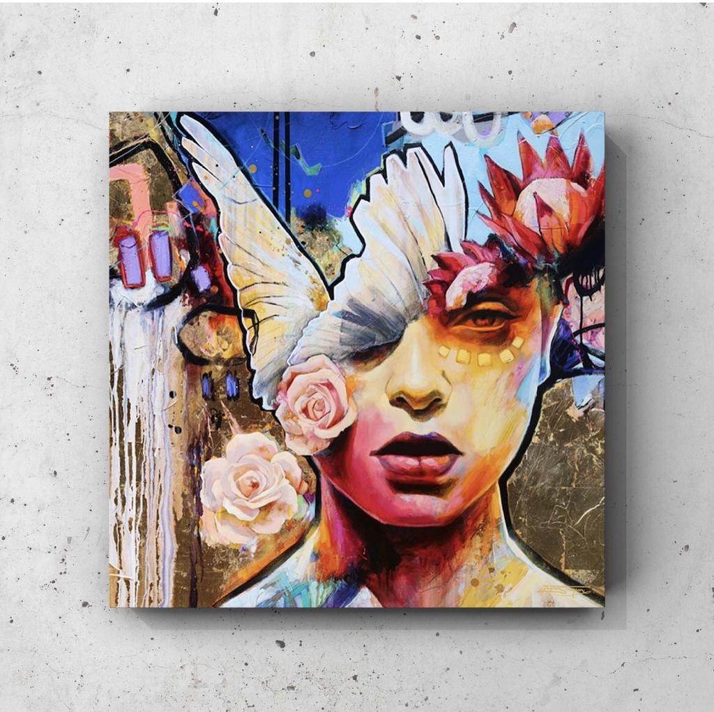 Cuadro Figura Humana: ANGEL DE MUJER 1