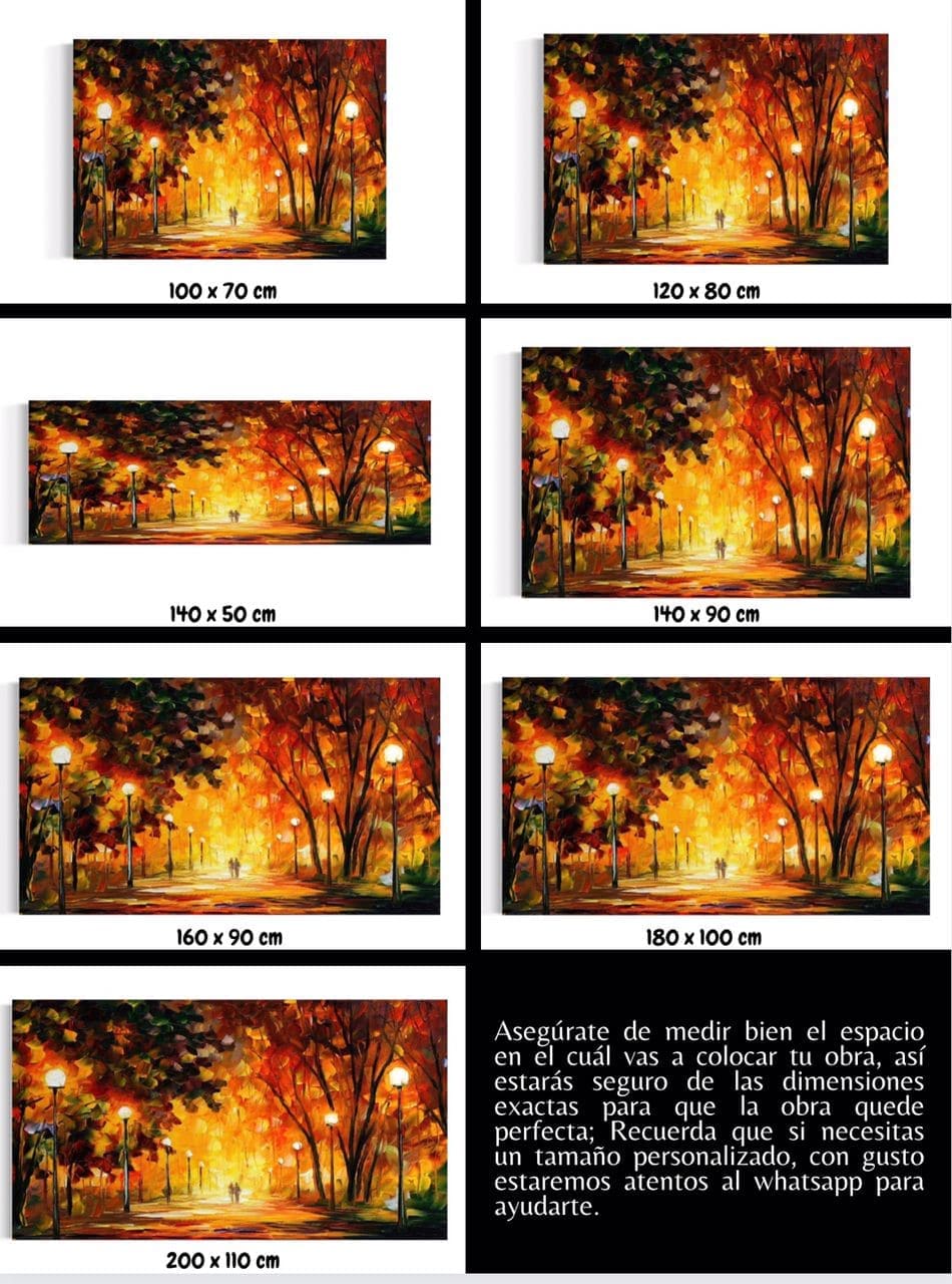 Cuadro Paisajes: BOSQUE DORADO 5