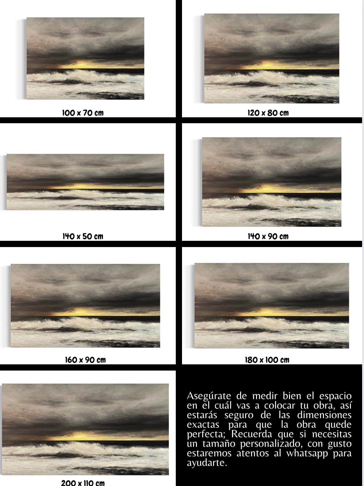 Cuadro Abstracto: LUZ DEL CIELO 5