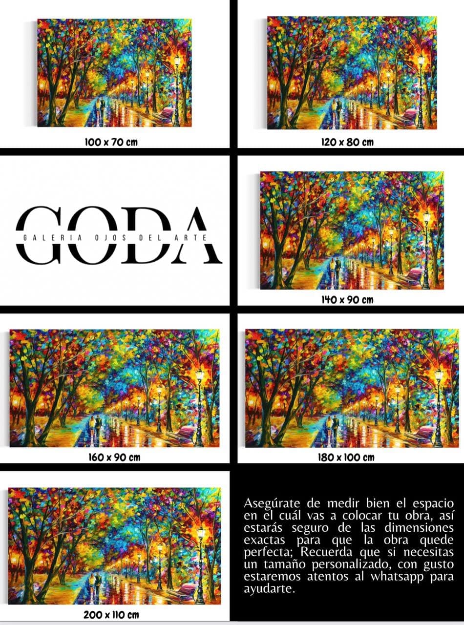 Cuadro Paisajes: SUEÑOS DE ESPÁTULAS  5