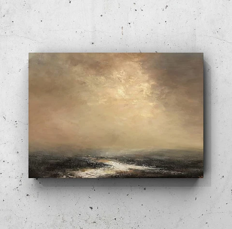 Cuadro Abstracto: AMANECER