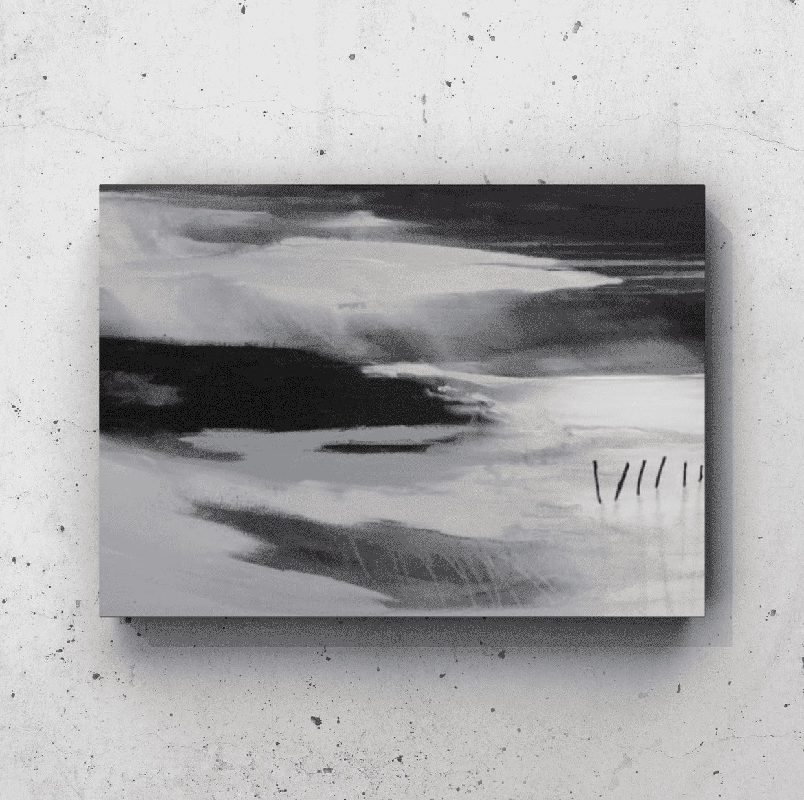 Cuadro Abstracto: LAGO 1