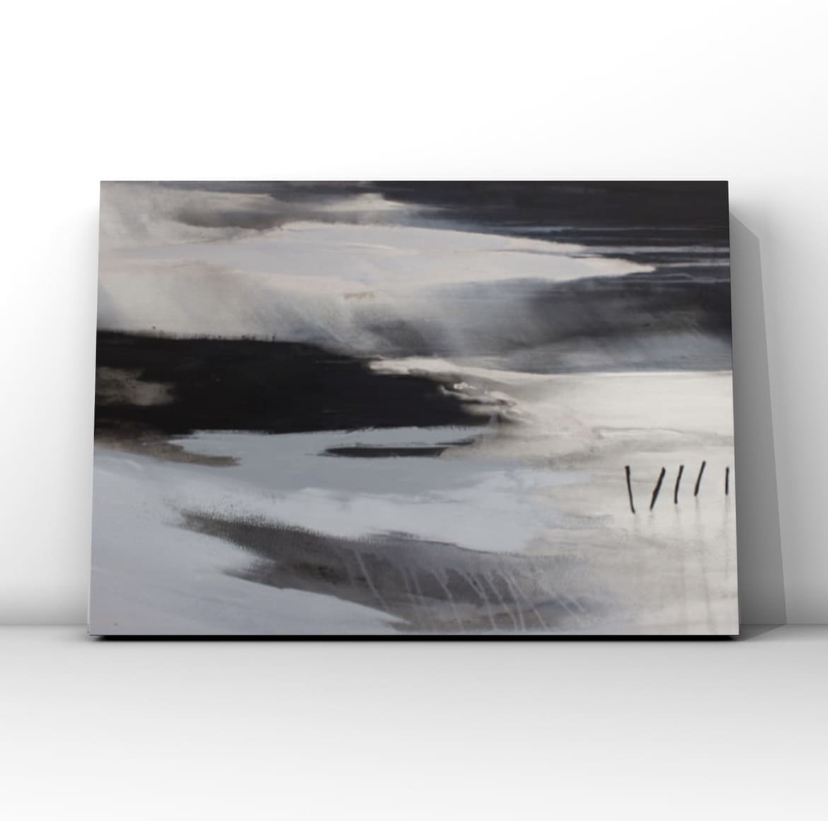 Cuadro Abstracto: LAGO 4