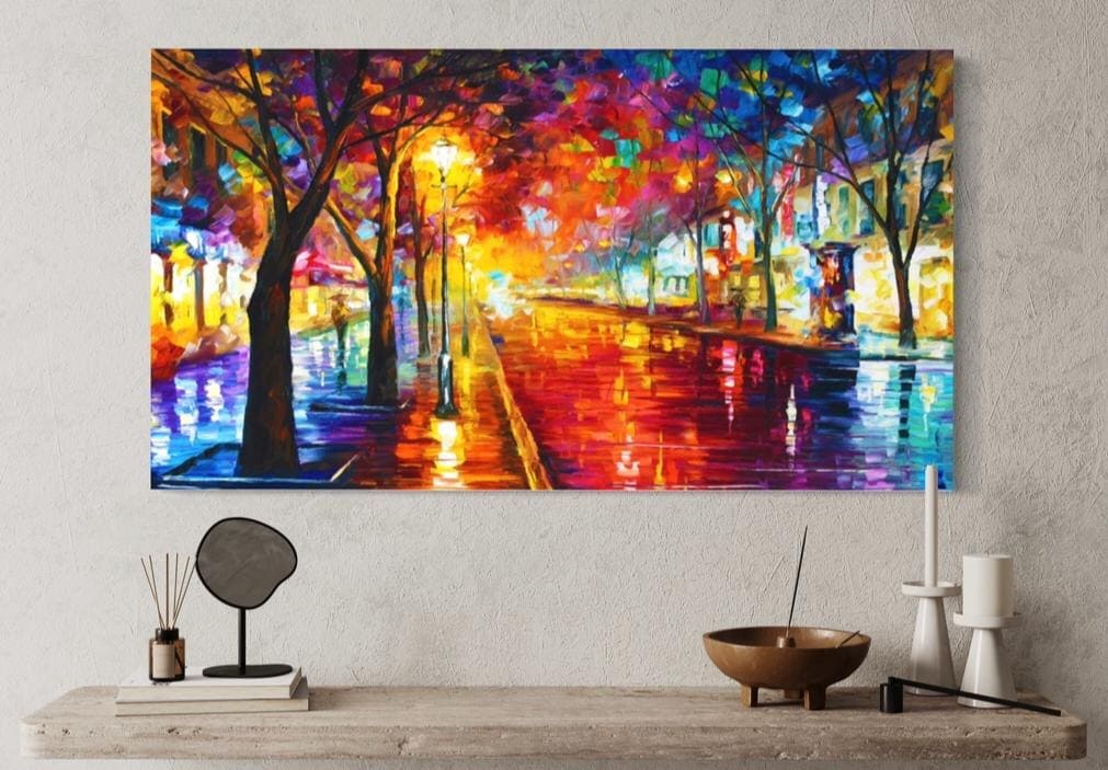Cuadro Paisajes: NOCHE DE LUZ 4