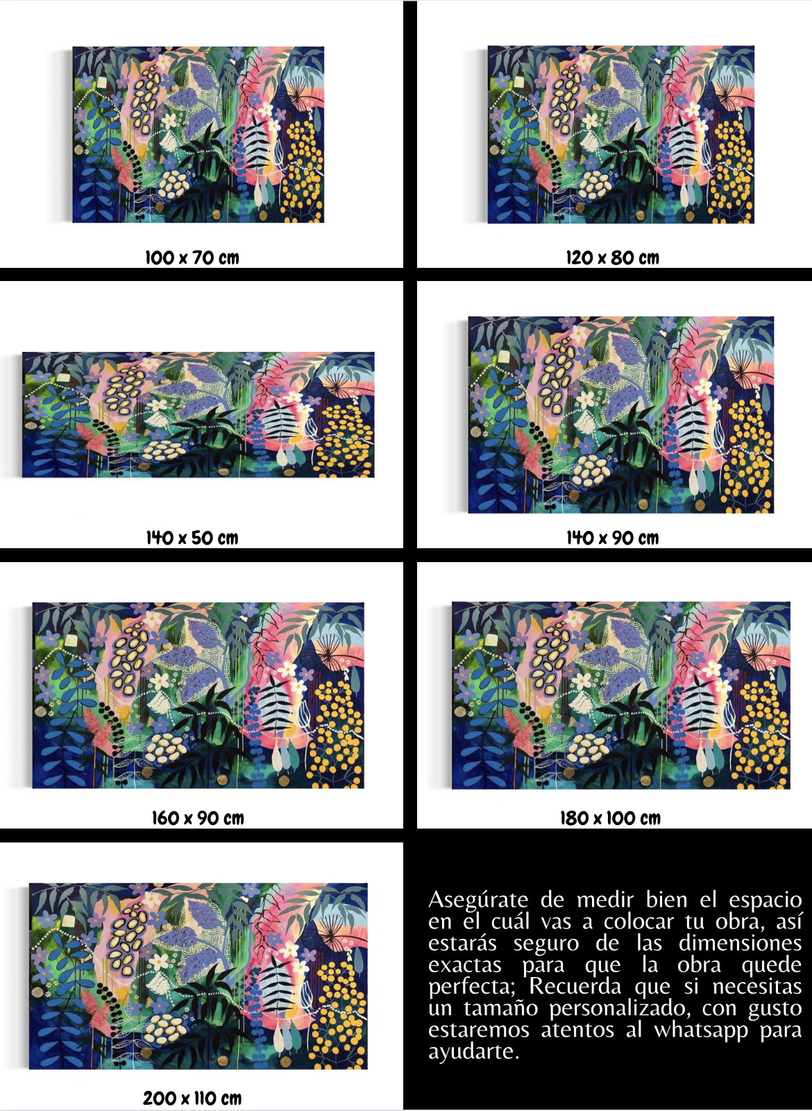 Cuadro Botánica: PRIMAVERA AZUL  5