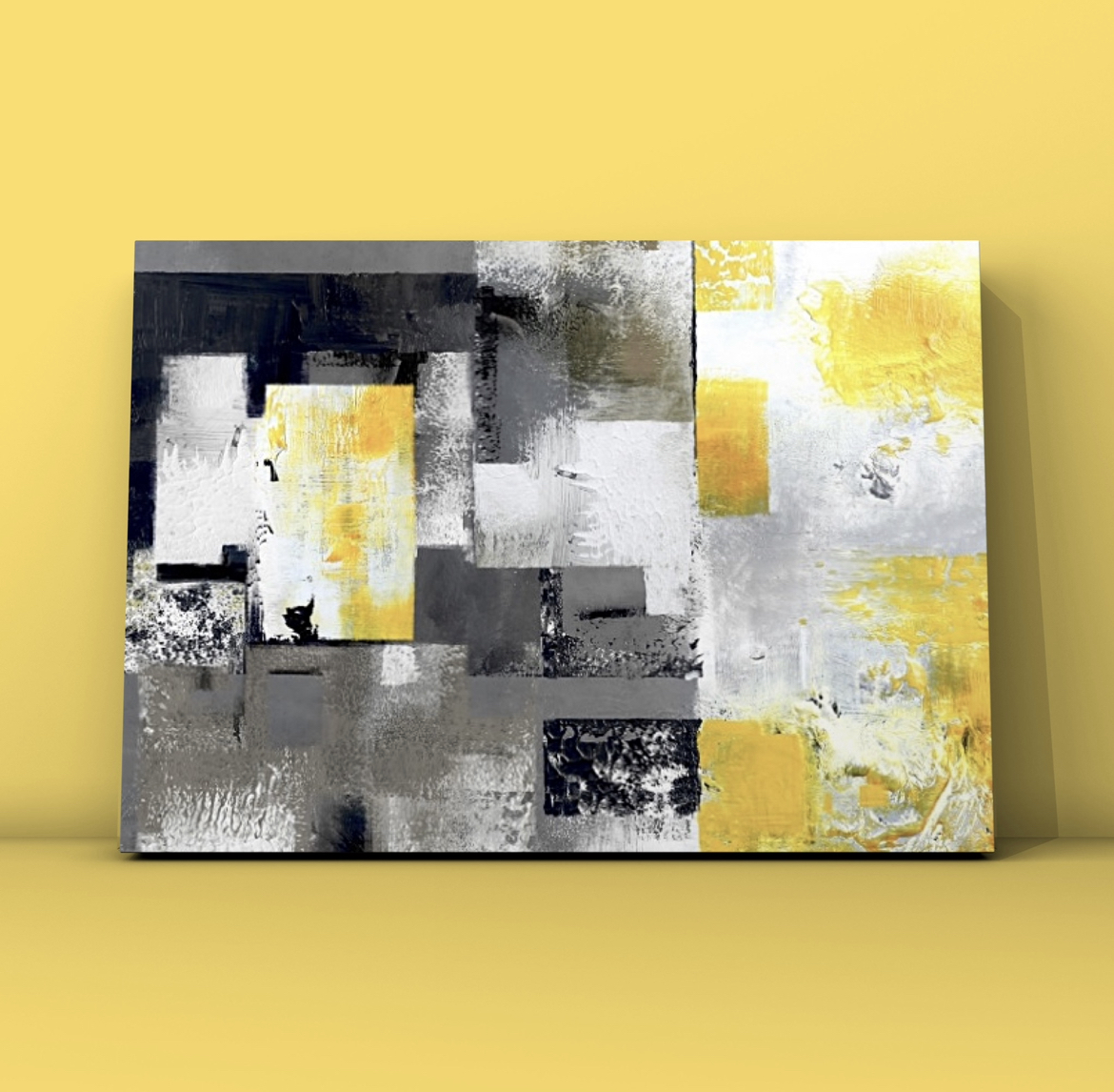 Cuadro Abstracto: OCASO  3