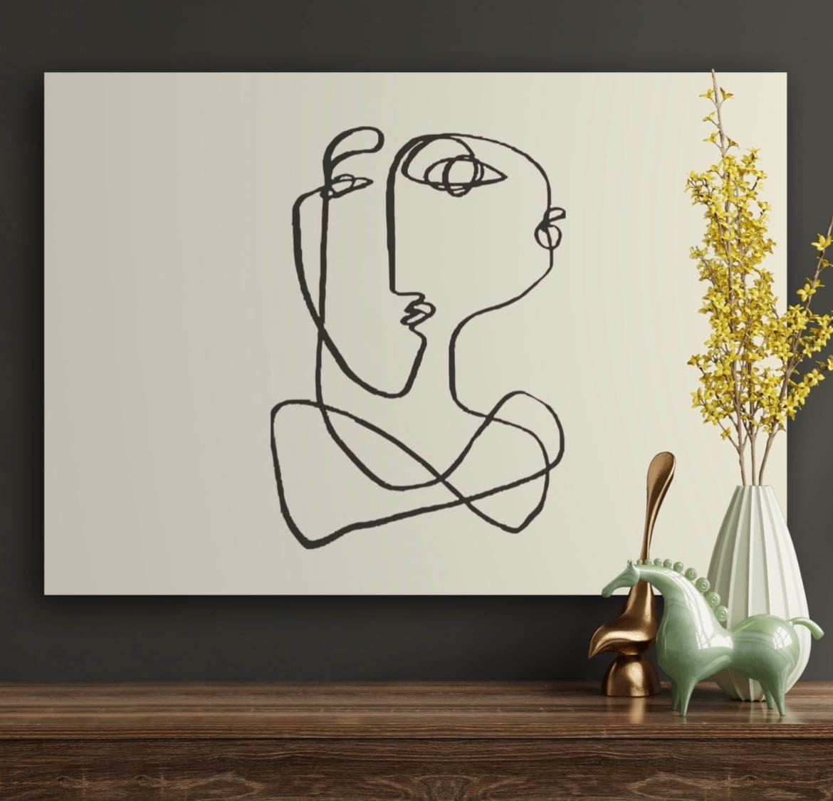 Cuadro Minimalista: DUALIDAD 4
