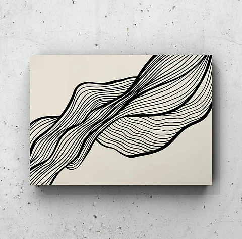 Cuadro Minimalista: OLAS