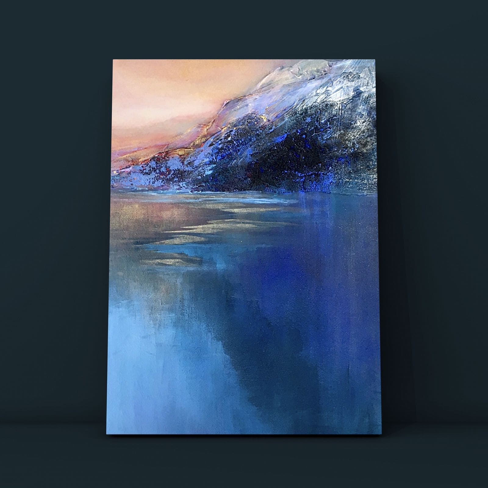 Cuadro Paisajes: LAGO AZUL  4