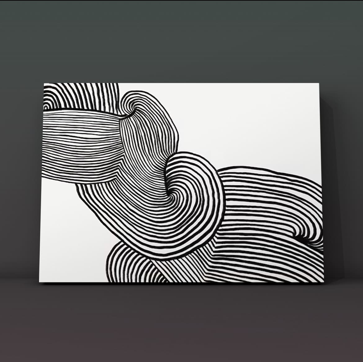 Cuadro Minimalista: TEJIDOS 3