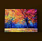 Cuadro Paisajes: ÁRBOLES COLORIDOS - Miniatura 3