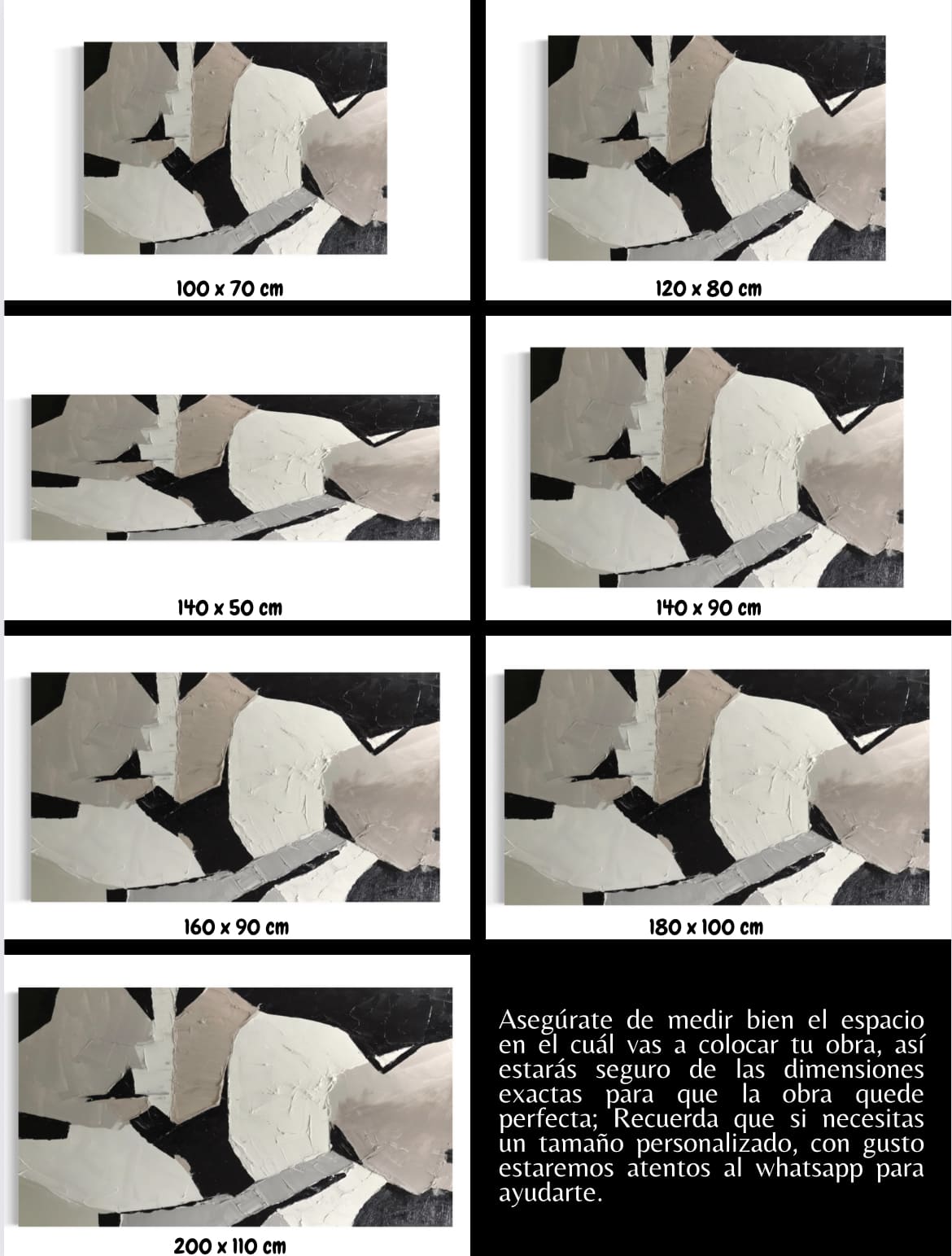 Cuadro Minimalista: SOBRE CAPAS 5
