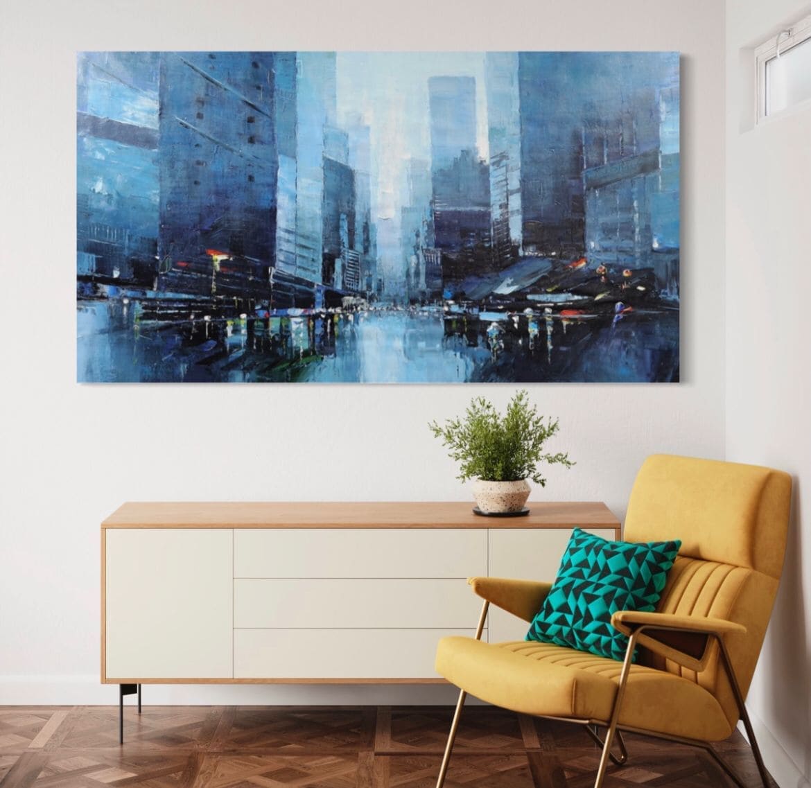 Cuadro Paisajes: NEW YORK AZUL  2