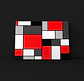 Cuadro Geométrico: EQUILIBRIO ROJO - Miniatura 3