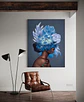Cuadro Figura Humana: MUJER AZUL - Miniatura 2
