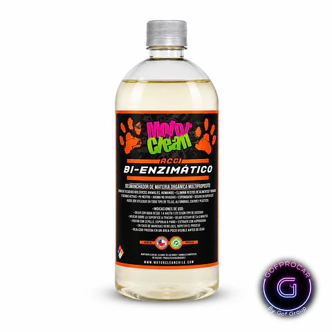 Bi Enzimatico Motor Clean 1L-Desmanchador De Materia Organica Multiproposito.