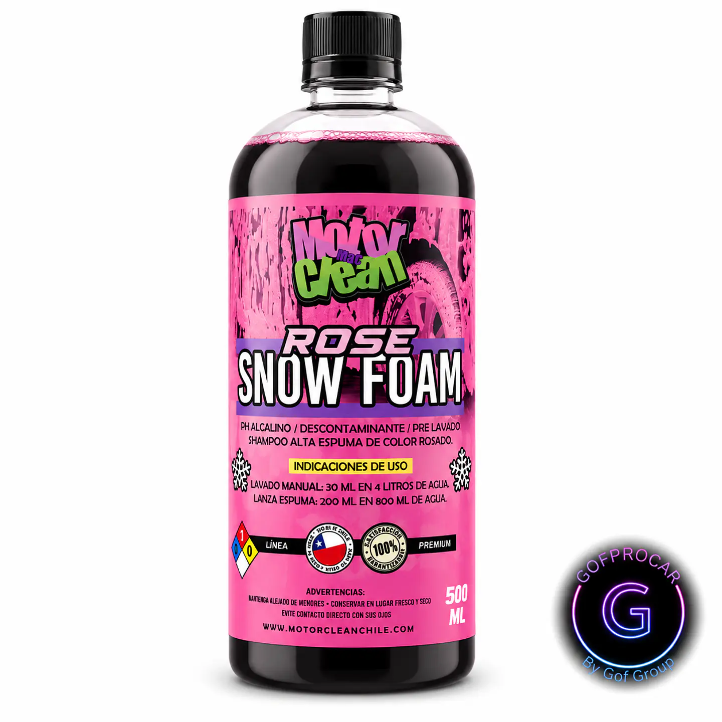 Mc Shampoo Rose 1LT - Motor Clean 1