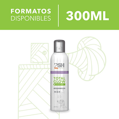 Total Glow Spray Antiestático Potenciador de Brillo PSH