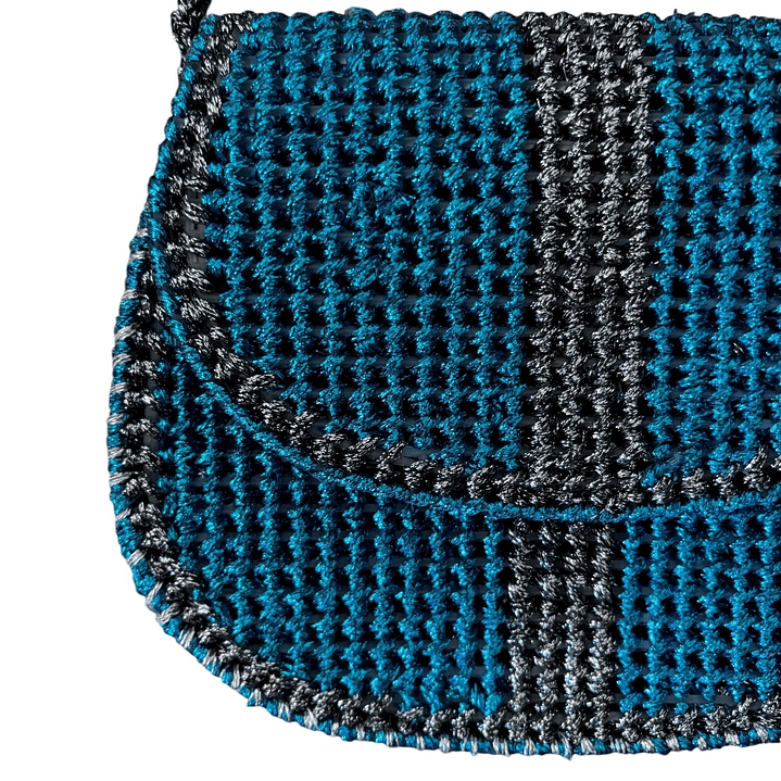 CARTERA DE FIESTA HECHA A MANO DISEÑO EXCLUSIVO 3