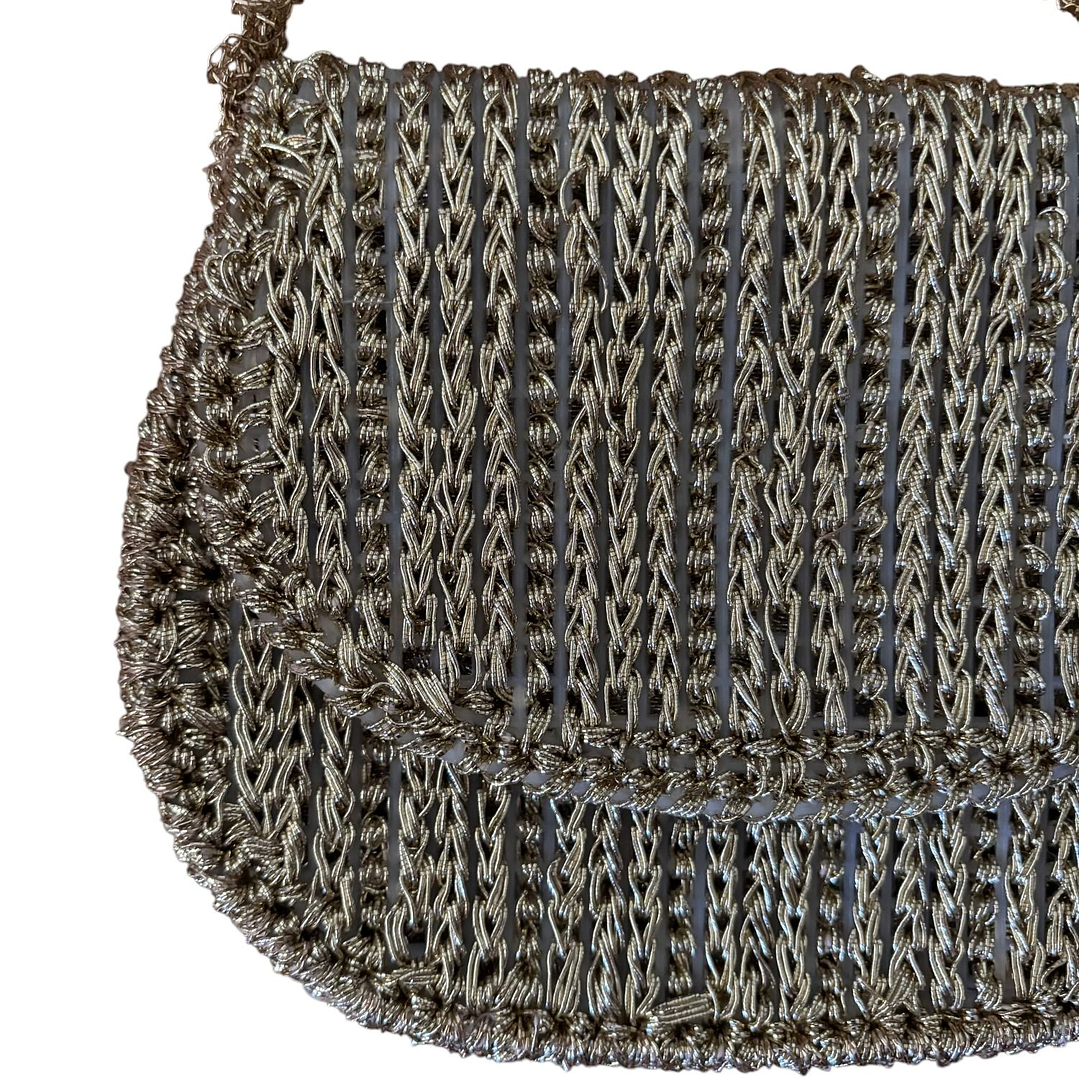 CARTERA DE FIESTA HECHA A MANO DISEÑO EXCLUSIVO 3