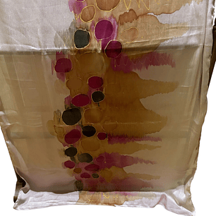 PAÑUELO DE VISCOSA HECHO A MANO DISEÑO EXCLUSIVO