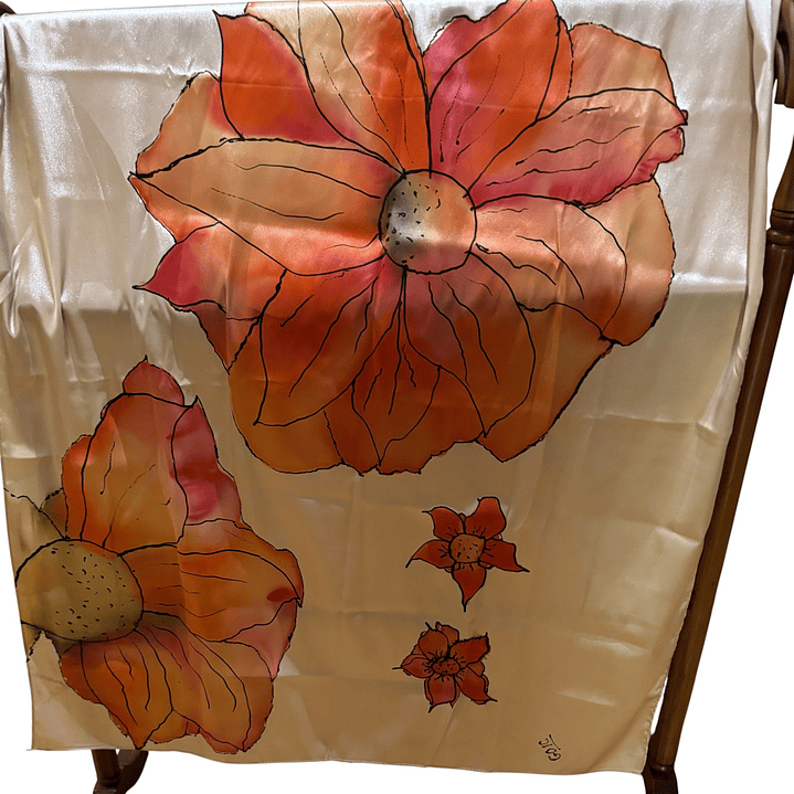 PAÑUELO DE VISCOSA HECHO A MANO DISEÑO EXCLUSIVO 1