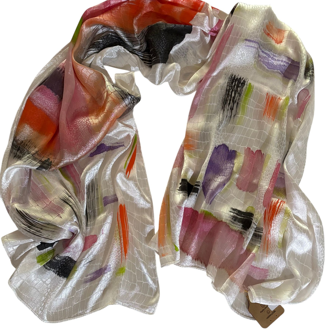 PAÑUELO DE VISCOSA HECHO A MANO DISEÑO EXCLUSIVO 1