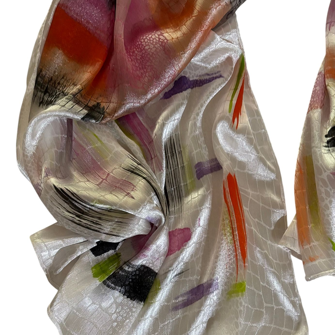 PAÑUELO DE VISCOSA HECHO A MANO DISEÑO EXCLUSIVO 3