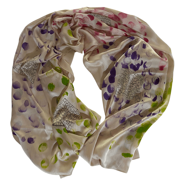 PAÑUELO DE VISCOSA HECHO A MANO DISEÑO EXCLUSIVO 1