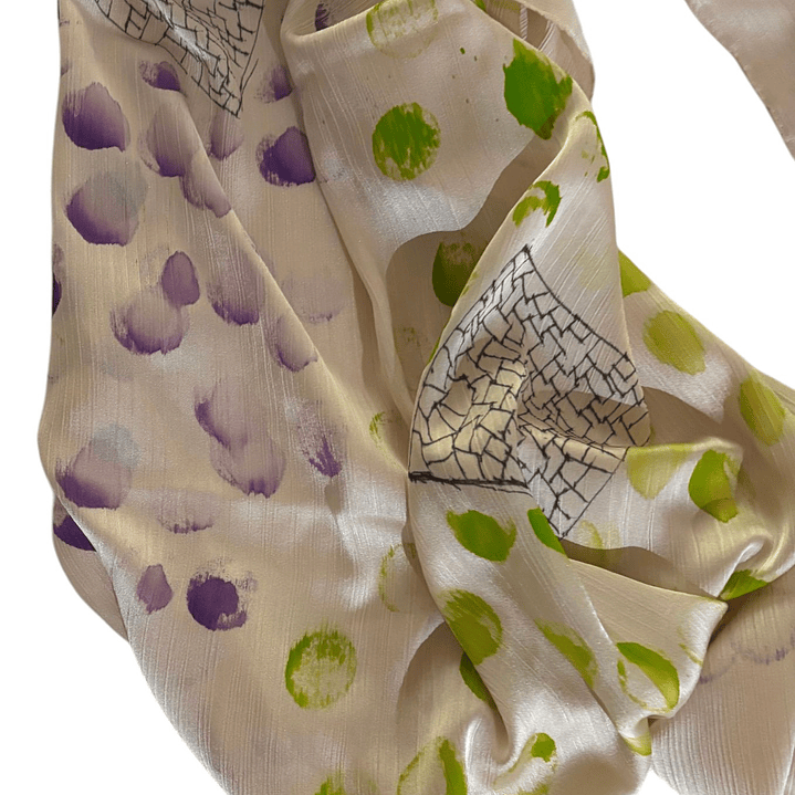 PAÑUELO DE VISCOSA HECHO A MANO DISEÑO EXCLUSIVO 2