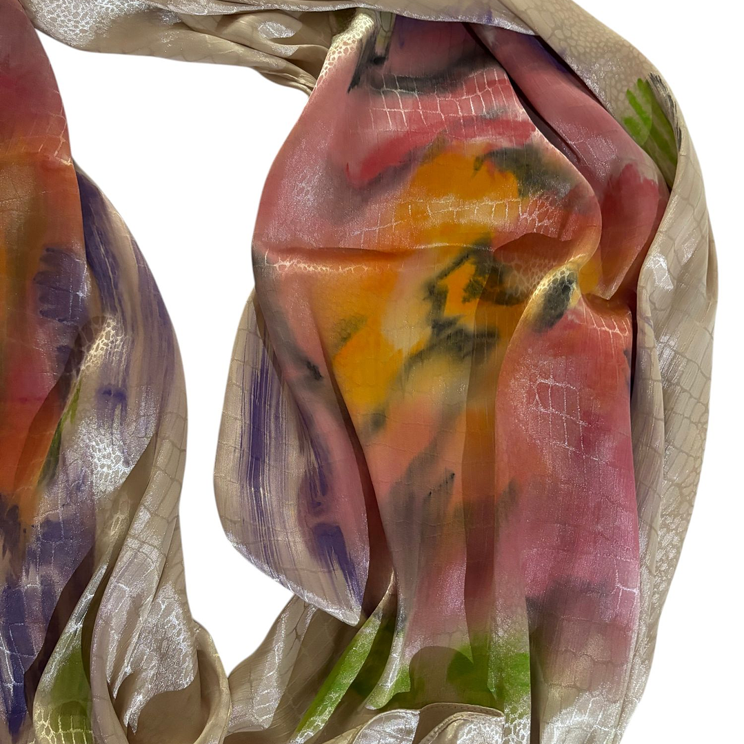 PAÑUELO DE VISCOSA HECHO A MANO DISEÑO EXCLUSIVO 3