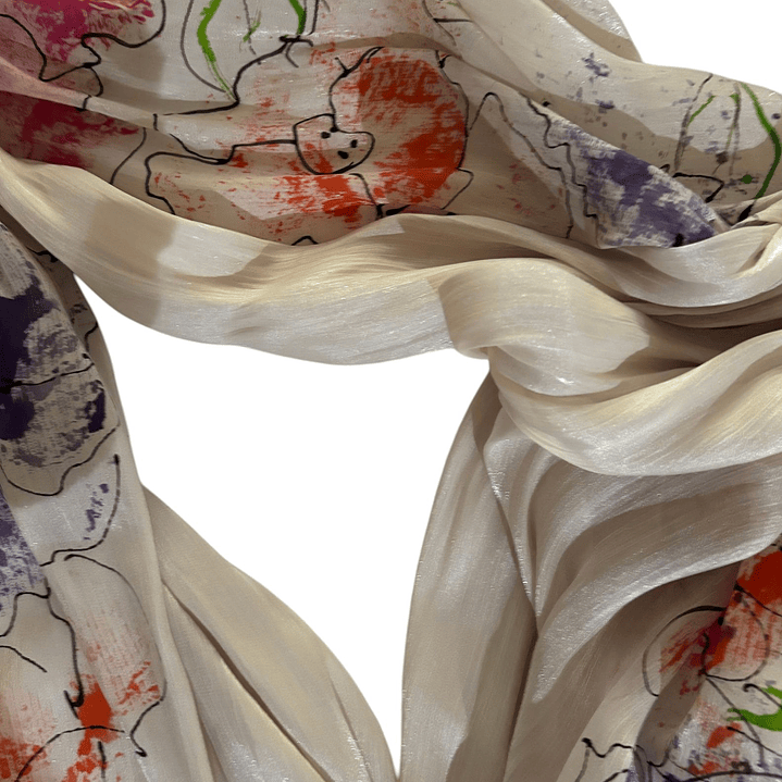 PAÑUELO DE VISCOSA HECHO A MANO DISEÑO EXCLUSIVO 3