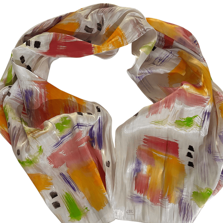 PAÑUELO DE VISCOSA HECHO A MANO DISEÑO EXCLUSIVO 1