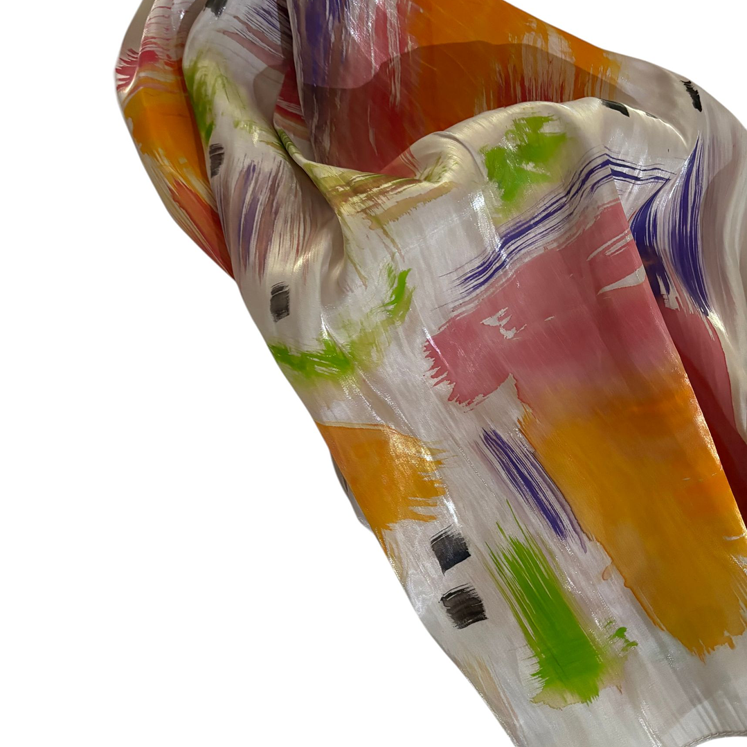 PAÑUELO DE VISCOSA HECHO A MANO DISEÑO EXCLUSIVO 3