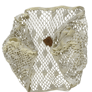 CHALECO DE SEDA Y LANA TEJIDO A MANO DISEÑO EXCLUSIVO