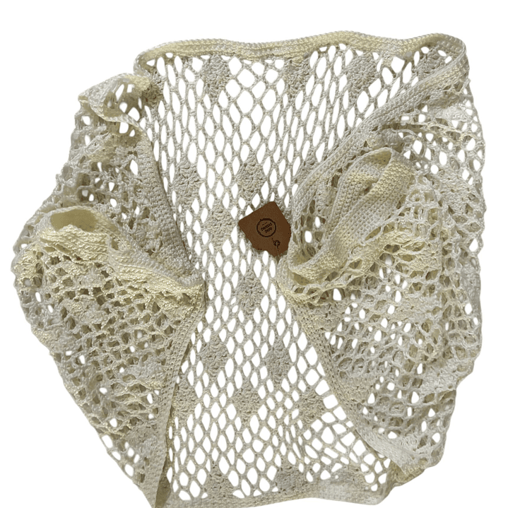 CHALECO DE SEDA Y LANA TEJIDO A MANO DISEÑO EXCLUSIVO 1