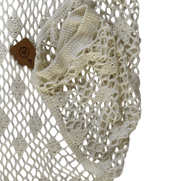 CHALECO DE SEDA Y LANA TEJIDO A MANO DISEÑO EXCLUSIVO 2