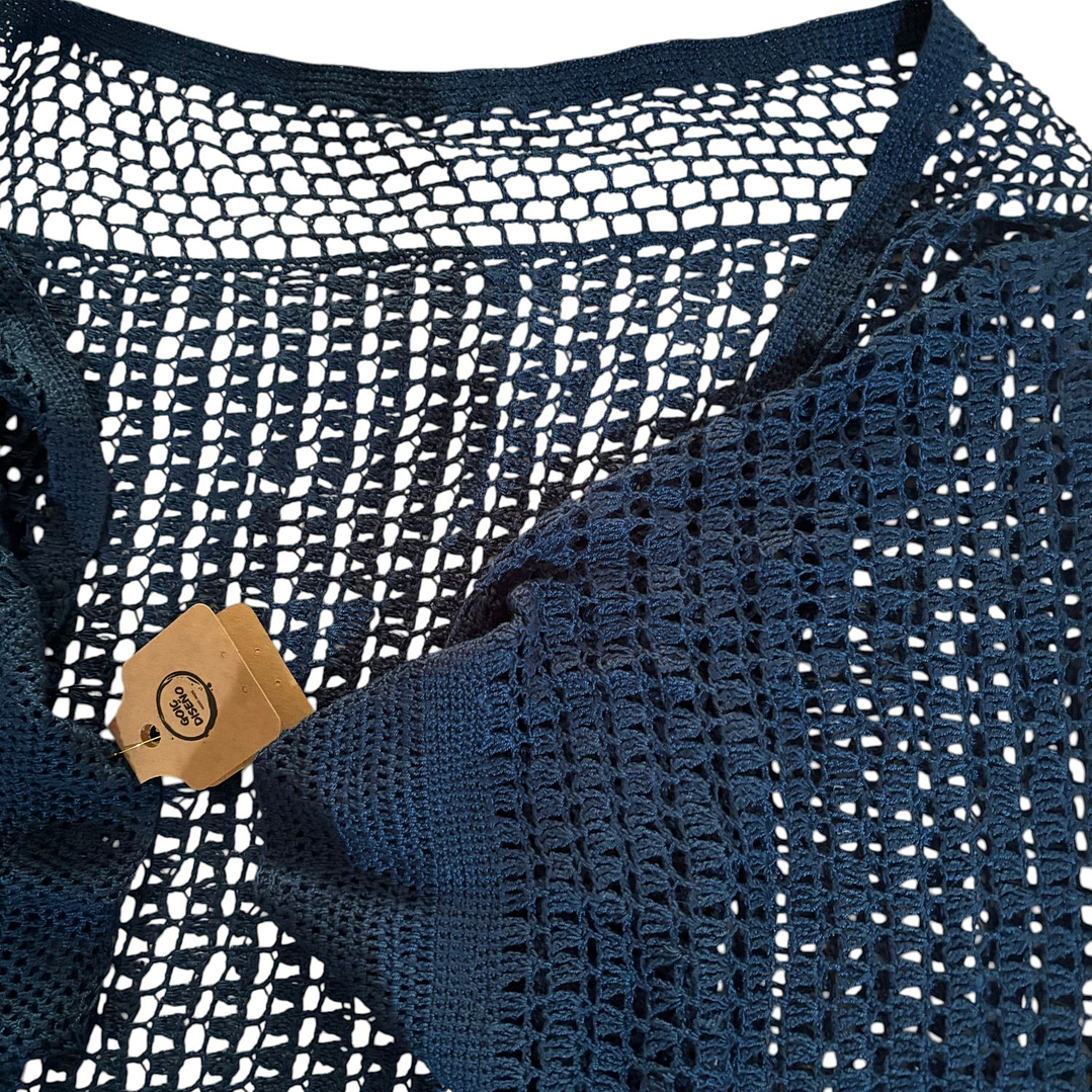 CHALECO  TEJIDO A CROCHET DISEÑO EXCLUSIVO 3