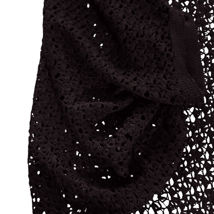 CHALECO  TEJIDO A CROCHET DISEÑO EXCLUSIVO 2