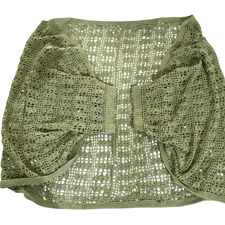 CHALECO  TEJIDO A CROCHET DISEÑO EXCLUSIVO 1