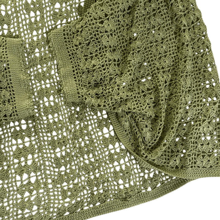 CHALECO  TEJIDO A CROCHET DISEÑO EXCLUSIVO 2